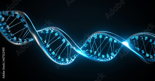 Digital DNA Structure 