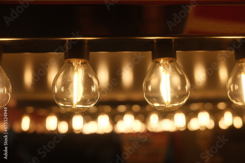 Glühbirne Weihnachtsmarkt