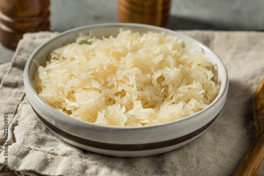 Organic Raw Cabbage Sauerkraut Organic Raw Cabbage Sauerkraut