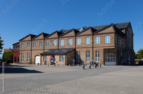 Old factory building in Fiskehamnen Limhamn