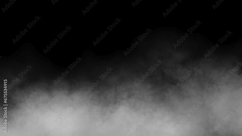 natural fog or clouds on black background natural fog or clouds on black background