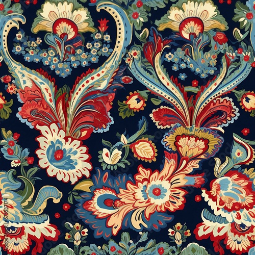 Persian Rugs and Paisleys Pattern