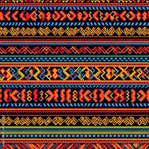 Thai Hill Tribe Embroidery Pattern