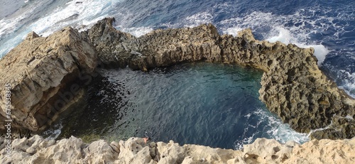 water and rocks