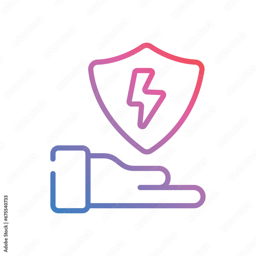 Energy Saving icon vector stock illustration Energy Saving icon vector stock illustration