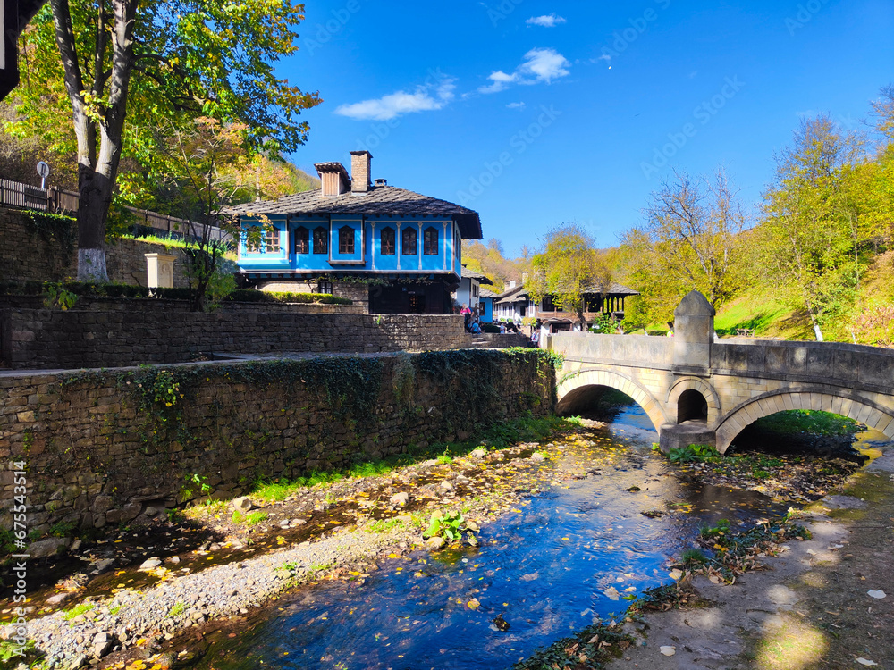 Obraz premium bridge over the river
