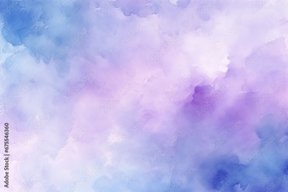 Fototapeta premium Abstract blue purple watercolor background