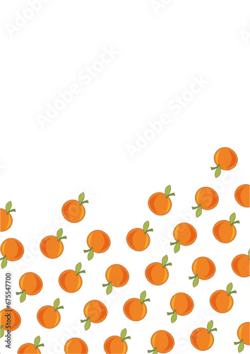 orange fruit background