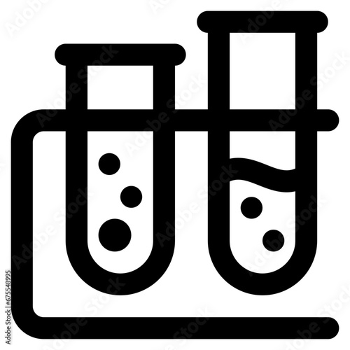 test tubes icon illustration