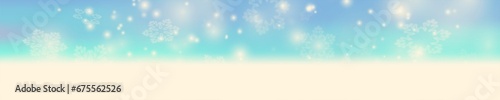 Winter Snow Background with snowflakes. Christmas wallpaper with falling snow texture. blue sky with snowfall.