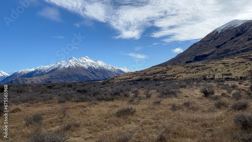 Mount Sunday, Home of Edoras in the movie The Lord of the Rings in Hakatere Conservation park