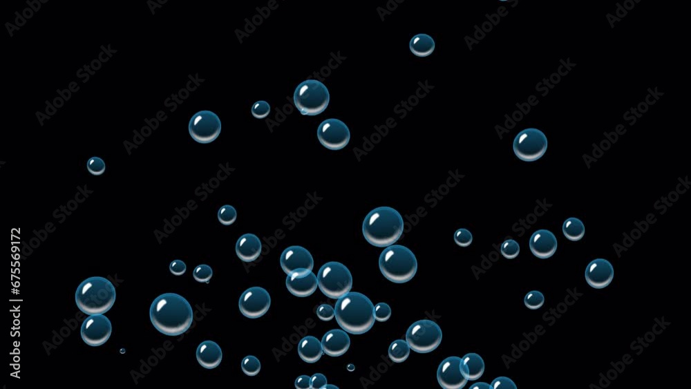 Soap Bubbles Rising Animation Soap Bubbles Rising Animation