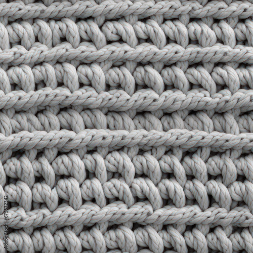 Seamless Pattern | Texture Material | Grey Knit, Knitting, Yarn