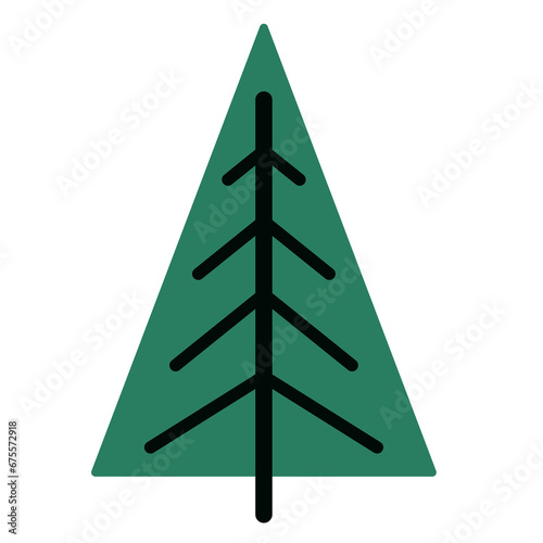 Christmas Tree digital vector art