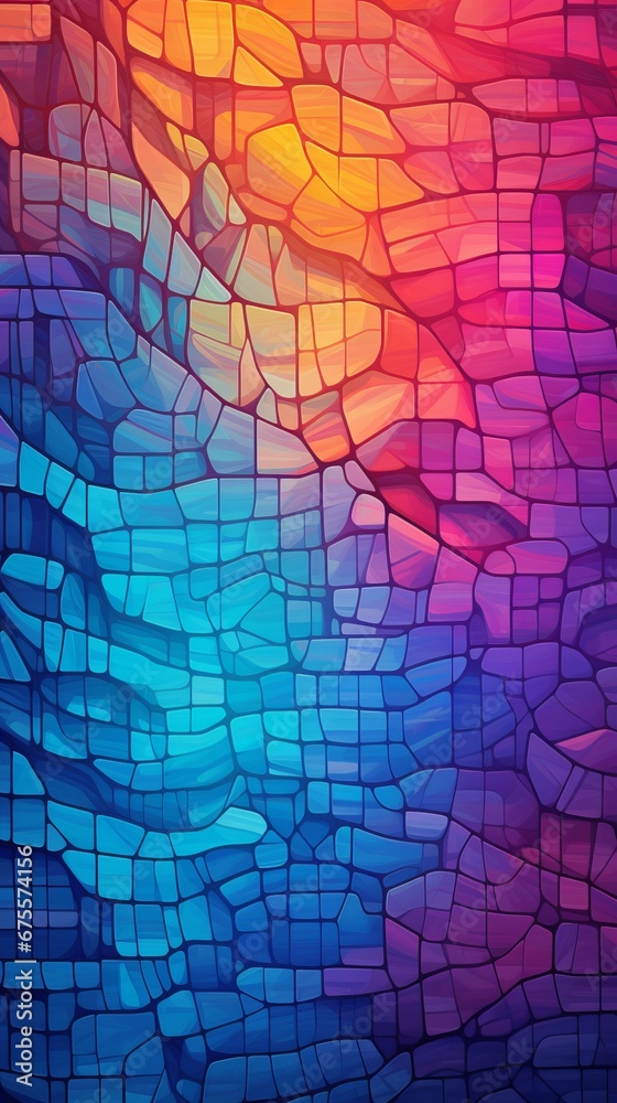 Abstract colorful background with magical shapes Abstract colorful background with magical shapes