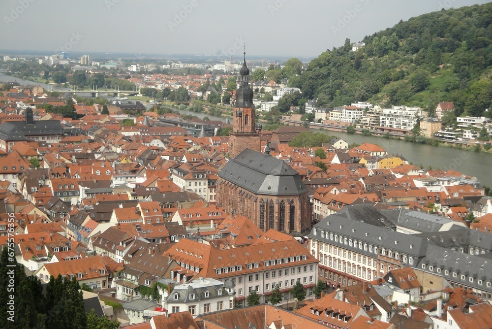 Obraz premium panorama of Heidelberg