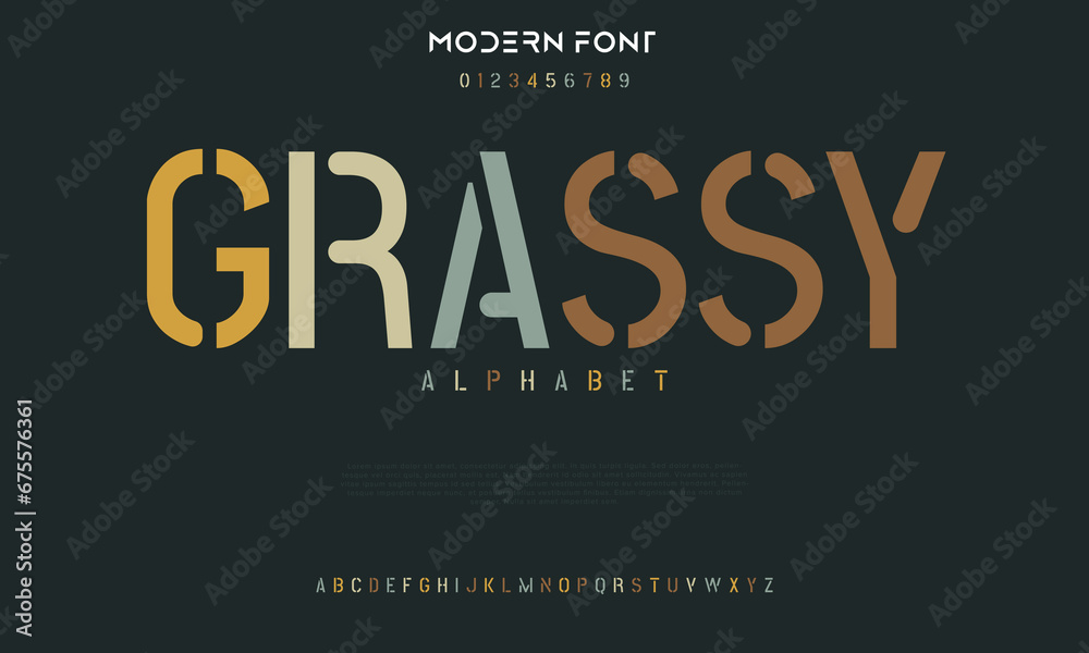 Modern Bold Font Sport Alphabet. Typography urban style fonts for technology, digital, movie logo design. vector illustration