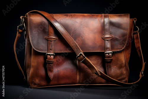 leather bag well made product photo