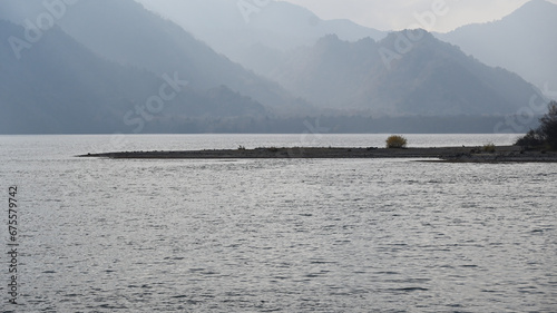 Lake Chuzenji in autumn