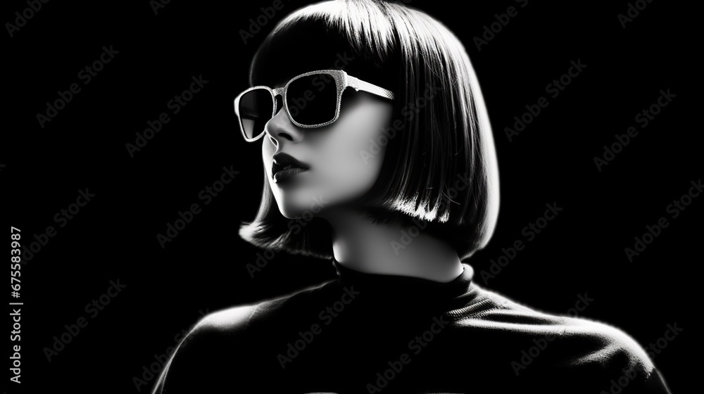 Portrait of a stylish arrogant beauty Portrait of a stylish arrogant beauty
