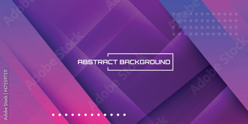 Geometric spectrum abstract background, purple rainbow transparent layout, prism business template, vector illustration	
