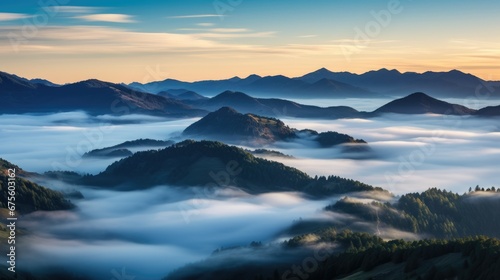 Sea of Clouds Photography From the Top of the Mountain