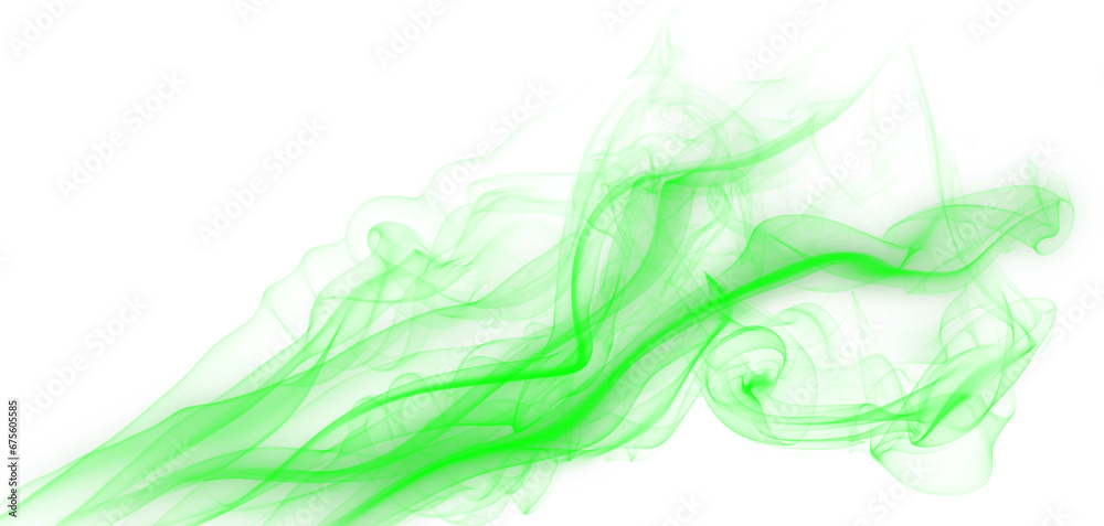 green smoke element in the air green smoke element in the air