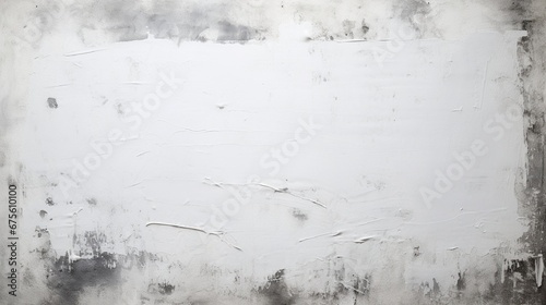 old empty white wall background generated by AI tool 