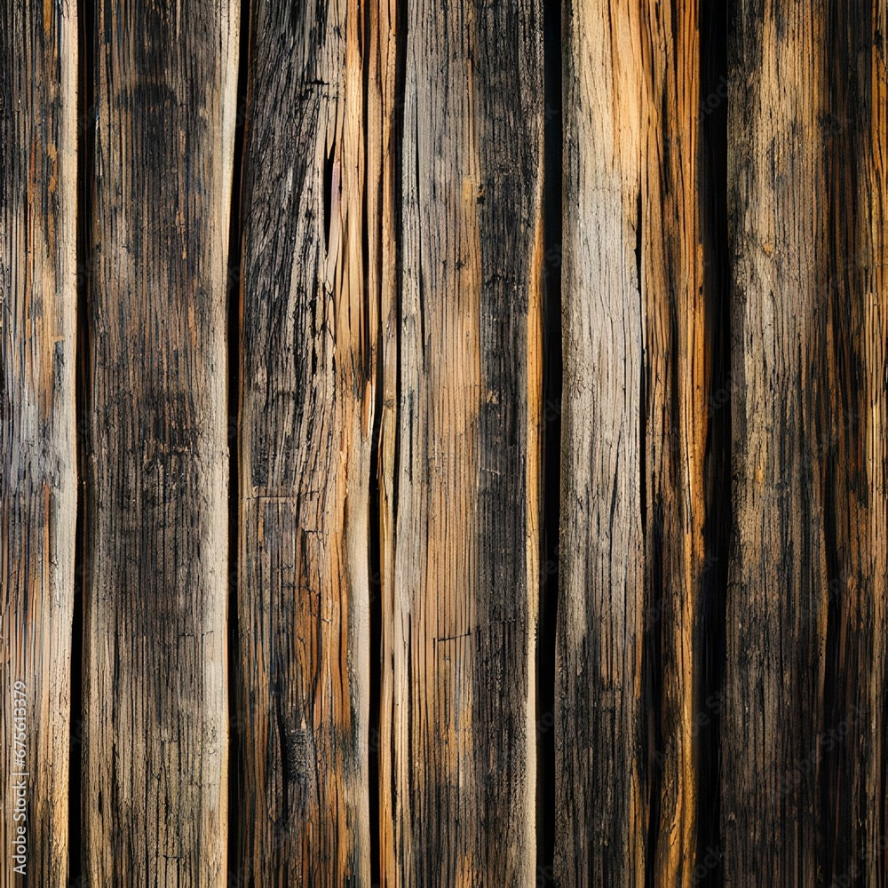 Fototapeta premium Burned Wood Textures