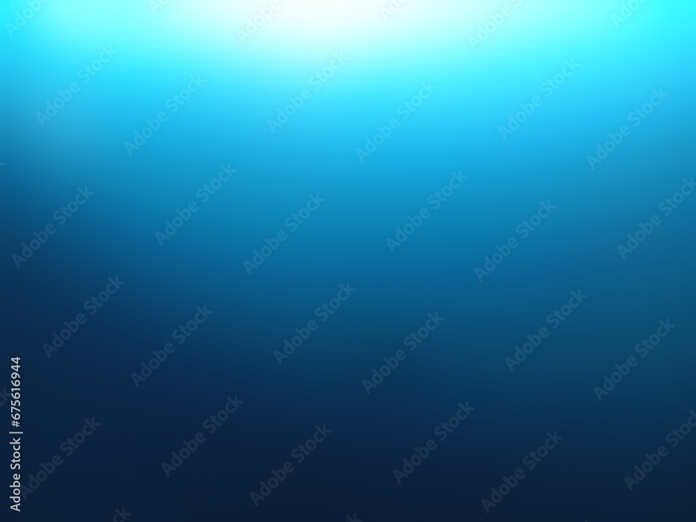 Abstract blurred background image of blue color gradient used as an illustration. Designing posters or advertisements.