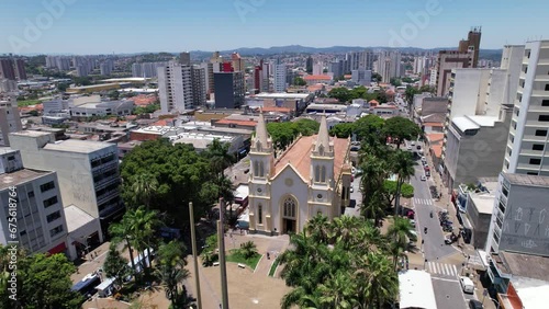 Igreja Matriz Nossa Senhora do Desterro in the city of Jundiai, Sao Paulo, Brazil.