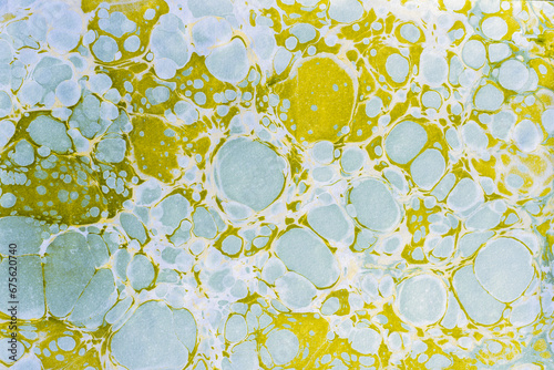 ebru art or marbling art on paper abstract background, liquid marble pattern background