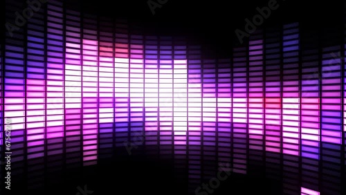 Music Lights Wall Background