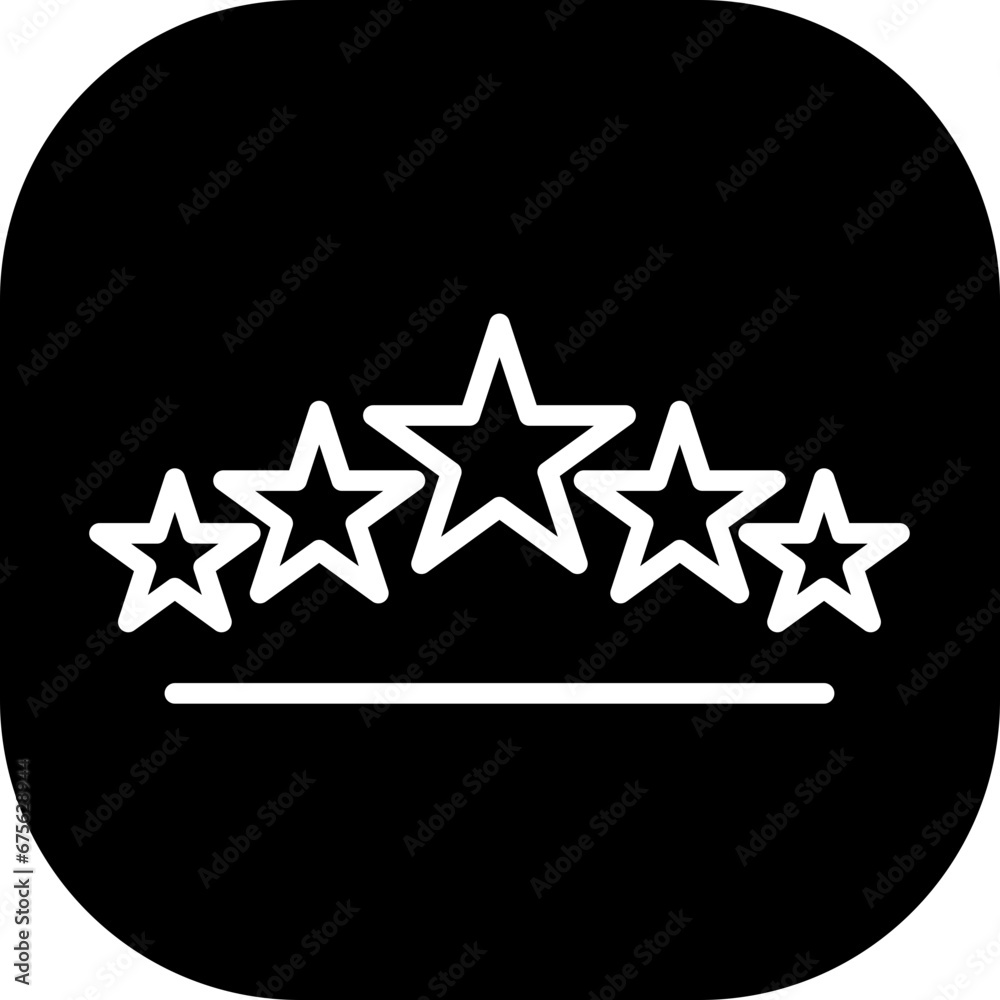 Obraz premium Review performance business icon with black filled line outline style. review, feedback, client, customer, service, quality, concept. Vector Illustration