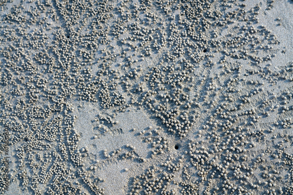 Naklejka premium pebble ball sand