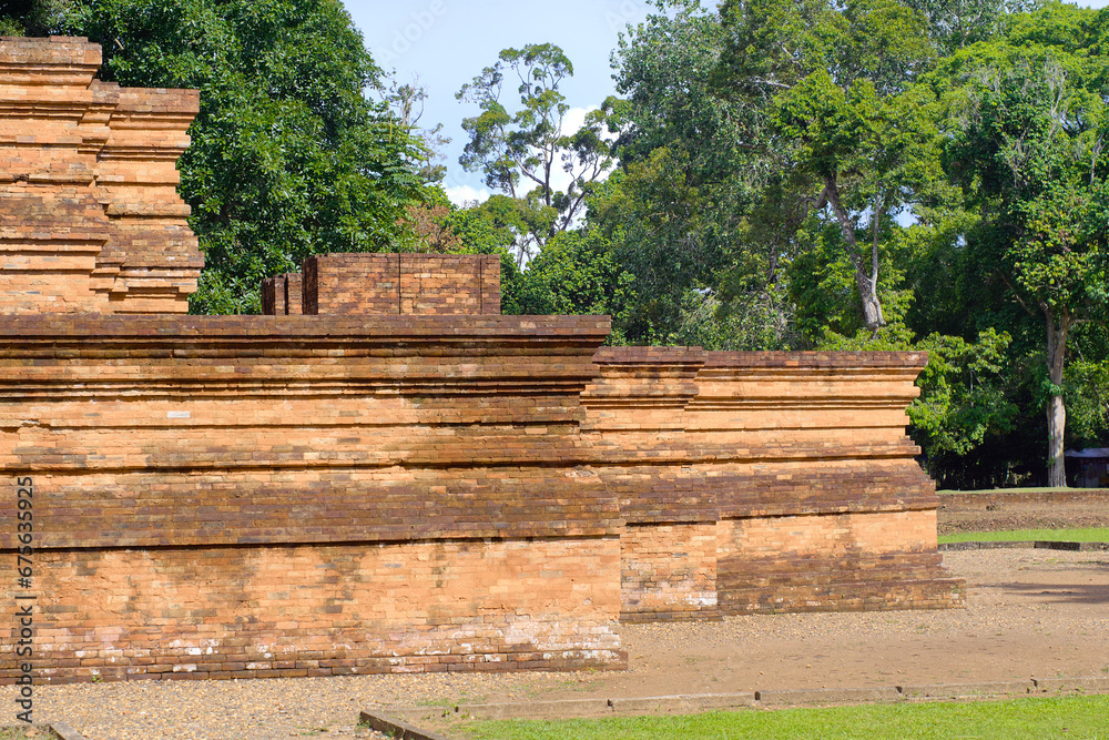 Part of muaro jambi temple building in province of jambi, Indonesia Part of muaro jambi temple building in province of jambi, Indonesia