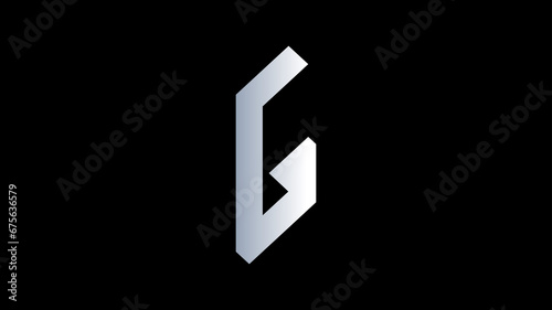 G letter jpg file / gradient letter photo