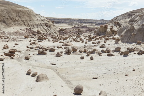 The Bizarre Formations of Bisti Badlands, New Mexico