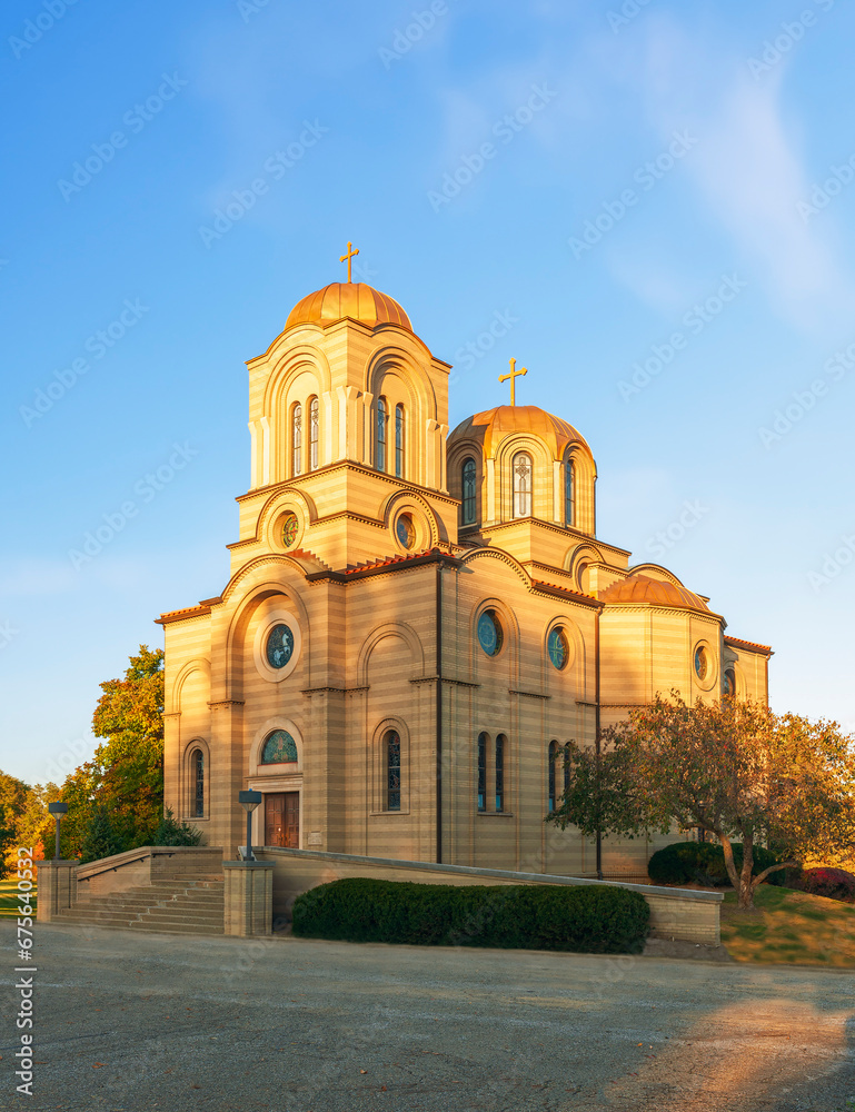 St. George Serbian Orthodox Church in North Canton. Ohio