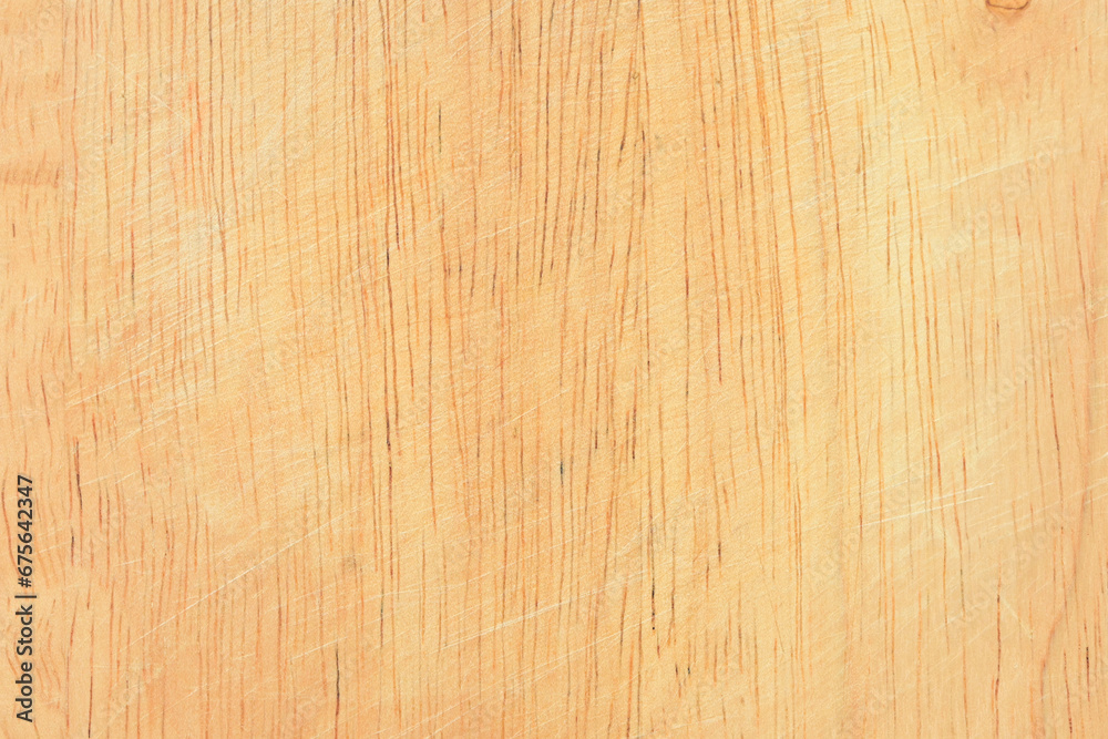 Naklejka premium wooden cutting board texture background, plank wood in the kitchen