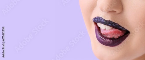 Beautiful young woman with ...