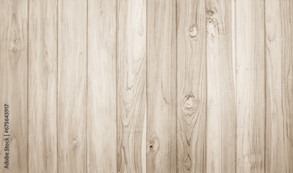 Fototapeta premium Wood plank brown texture background surface with old natural pattern. Barn wooden wall antique cracking furniture weathered rustic vintage peeling wallpaper. Summer organic decoration with hardwood.