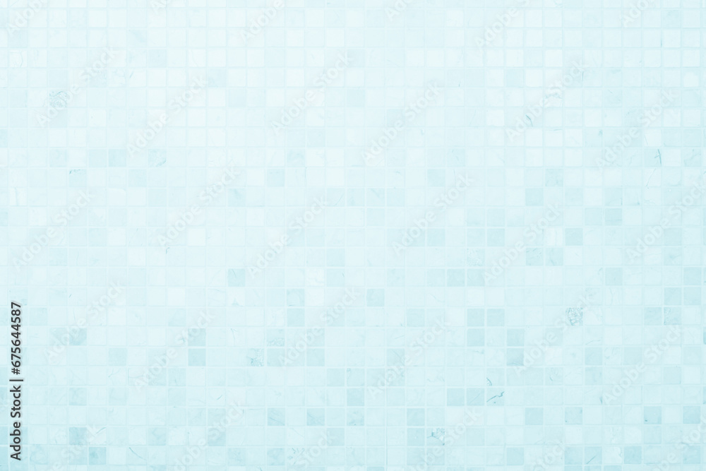 White or Blue ceramic wall and floor tiles abstract background. Design geometric mosaic texture for the decoration of the bedroom. Simple seamless pattern for backdrop advertising banner poster or web White or Blue ceramic wall and floor tiles abstract background. Design geometric mosaic texture for the decoration of the bedroom. Simple seamless pattern for backdrop advertising banner poster or web