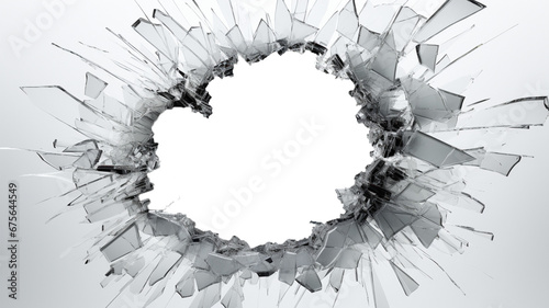 Glass Wall Damage Generative AI