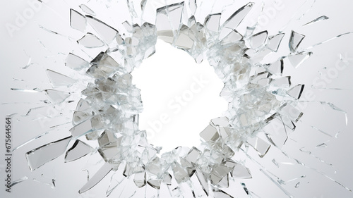 Glass Wall Damage Generative AI