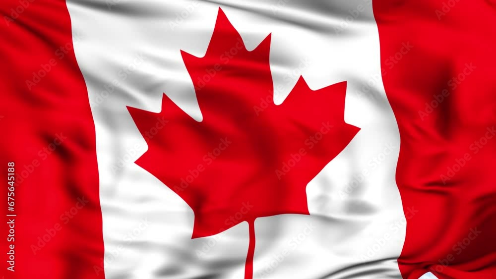 Canada Waving Flag Background Canada Waving Flag Background