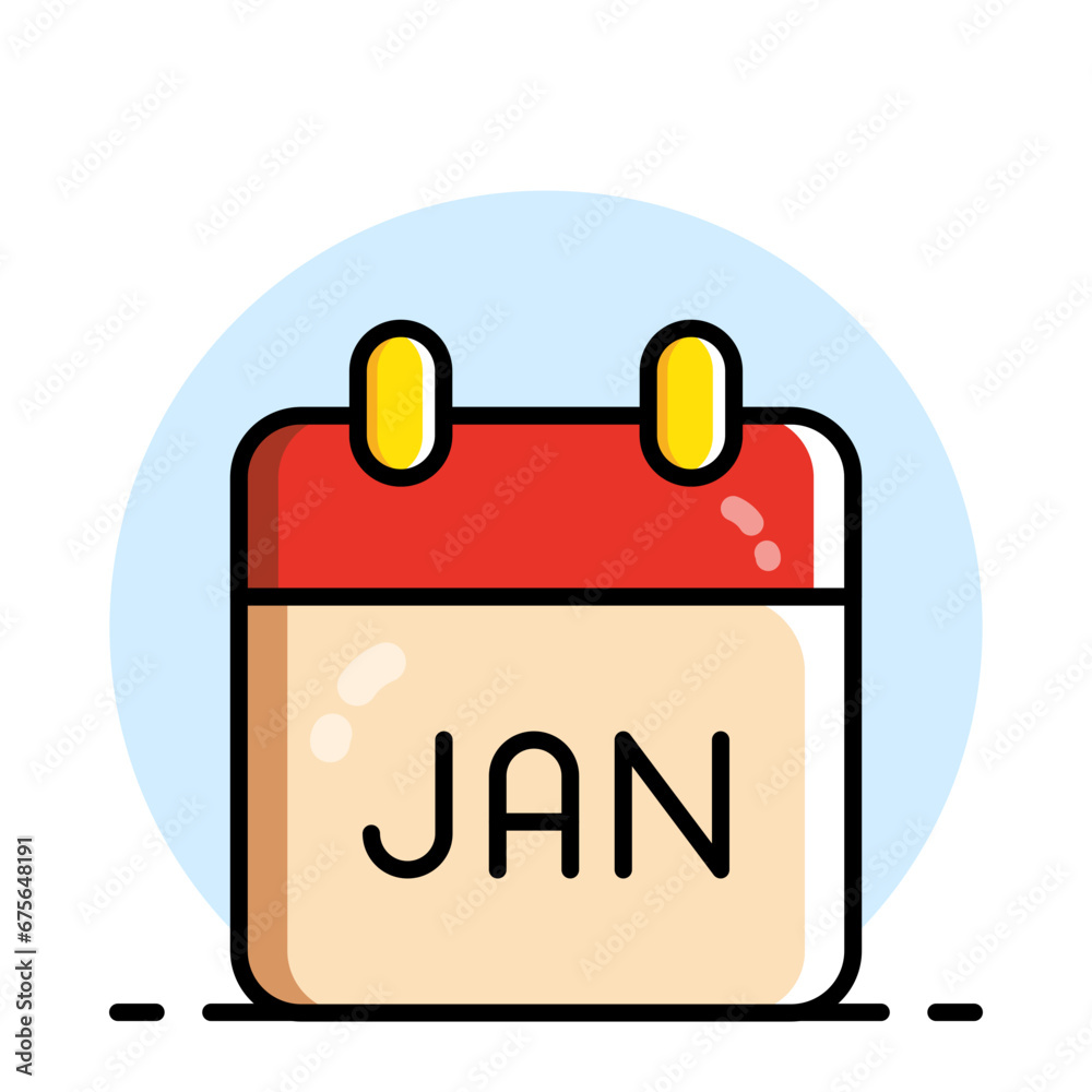 New Year Calendar Icon Design: Trendy, Vibrant, and Eye-Catching Graphics New Year Calendar Icon Design: Trendy, Vibrant, and Eye-Catching Graphics