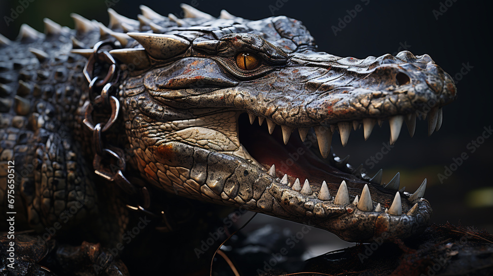 Obraz premium Rough Dragon Scales