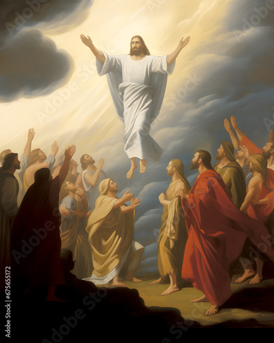 Glorious Ascension of Jesus Christ, Rising with Faith to Join Heavenly Realm