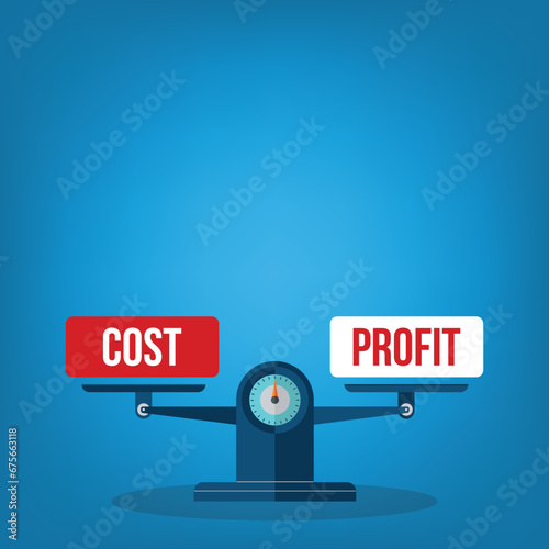 Cost and profit.